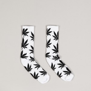 HUF Set Plantlife Socks White Black